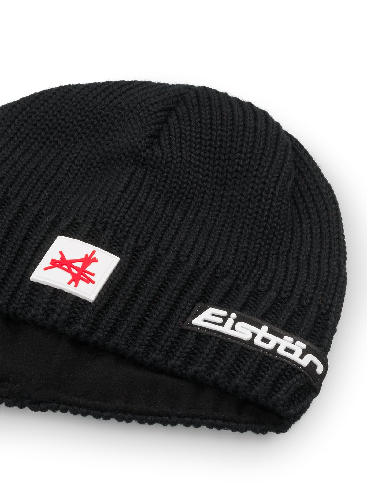 eisb-r-trop-merino-strickm-tze-schwarz-mit-fleece image 2