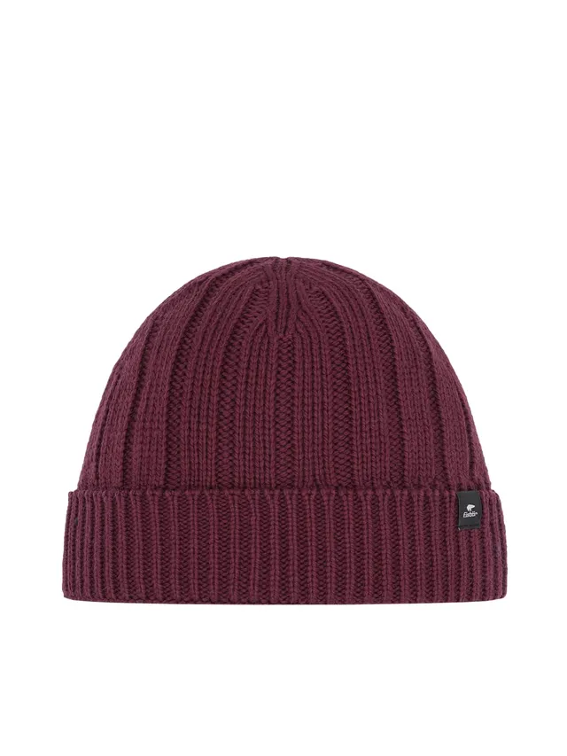 eisb-r-alba-ayo-m-tze-rot-herren-merino-fisherman-beanie image 1
