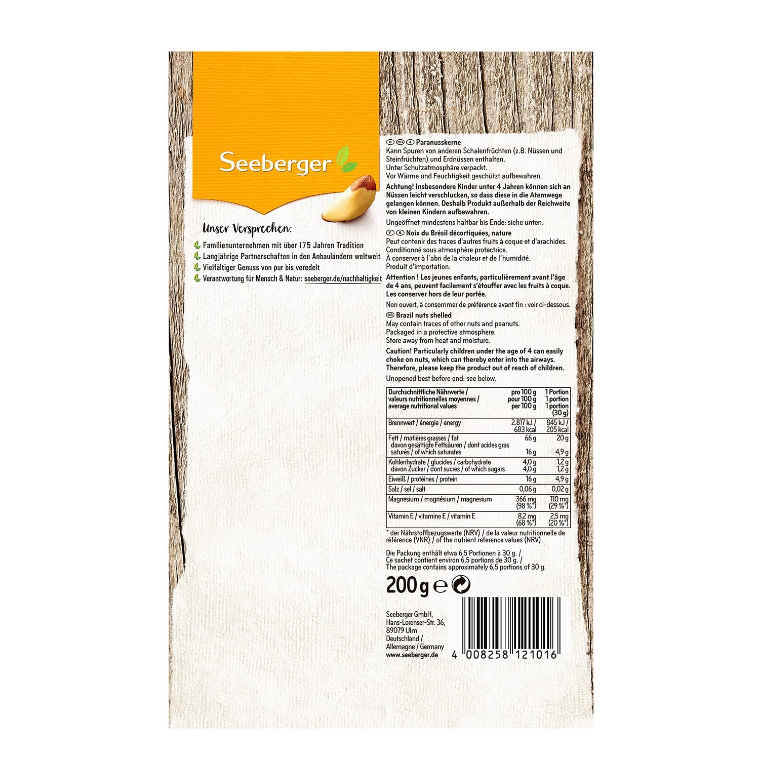 seeberger-paranusskerne-roh-200-g-naturbelassen image 2