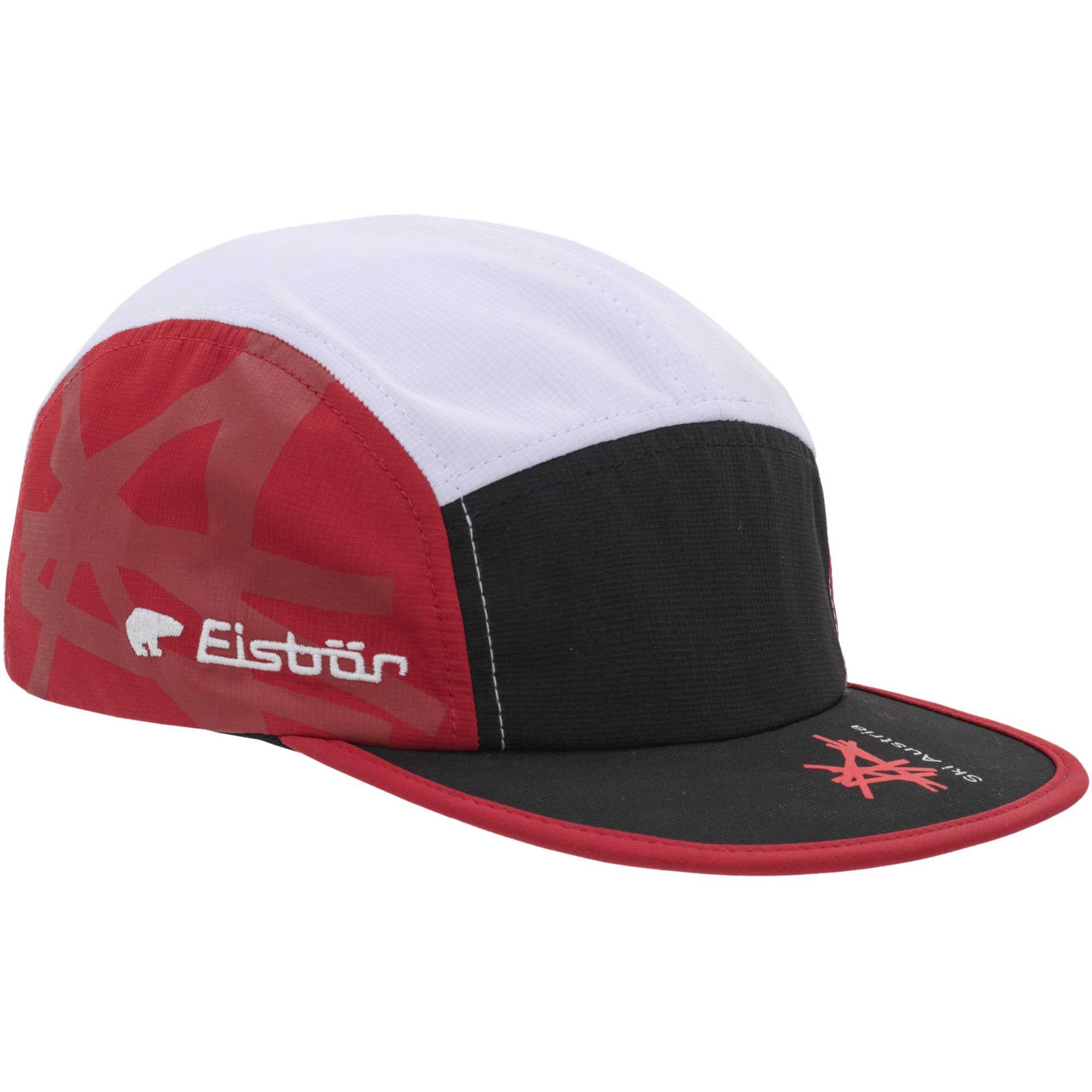 eisb-r-jan-5-panel-cap-ska-wei-schwarz-rot-bungee image 1