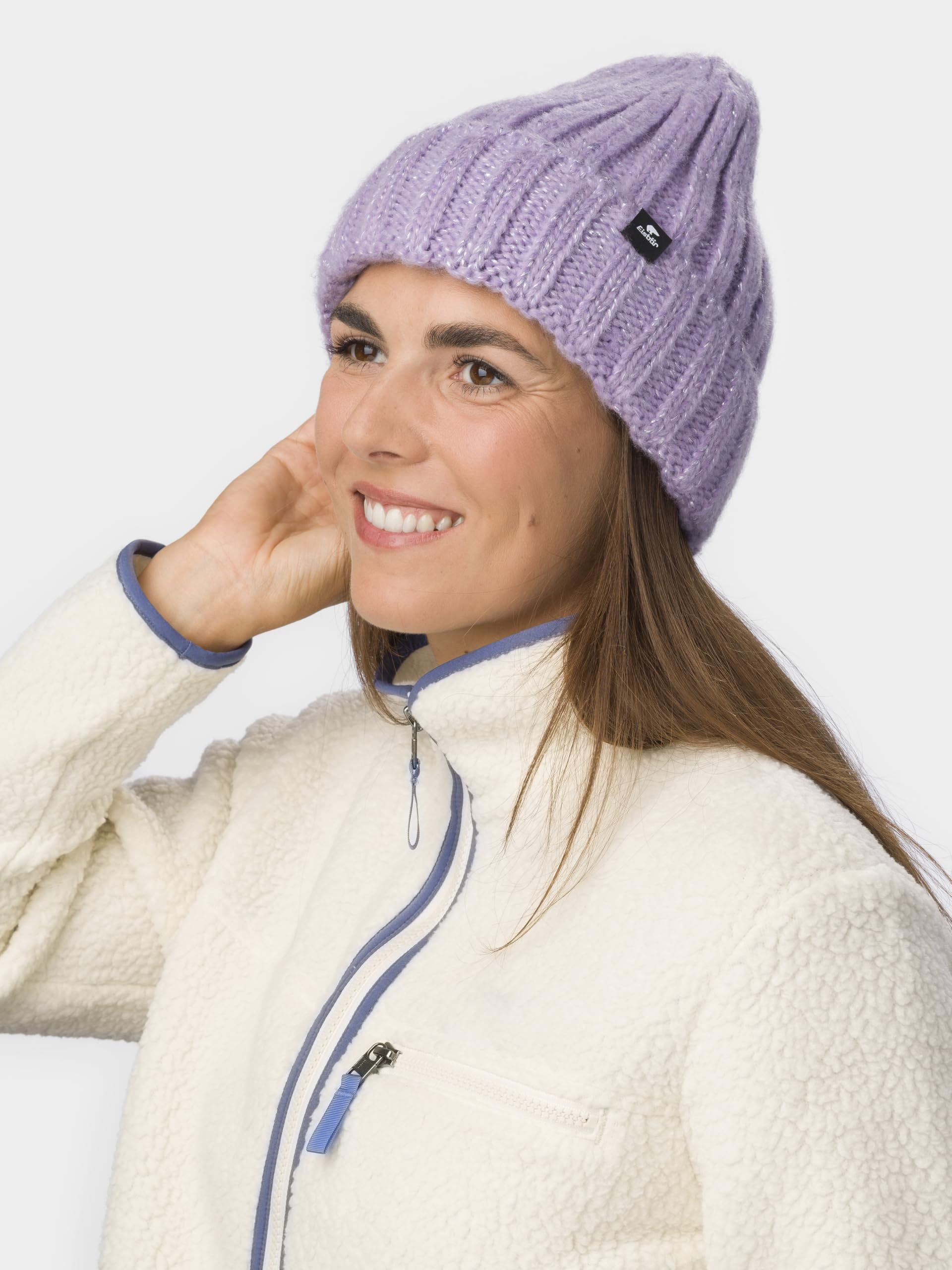 eisb-r-alba-alea-strickm-tze-flieder-glitzer-damen image 4