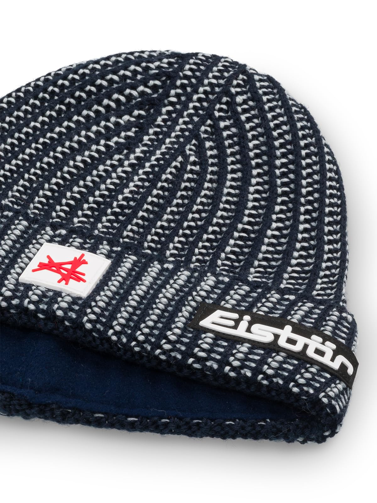 eisb-r-star-sorrak-merino-strickm-tze-blau-mit-fleece image 2