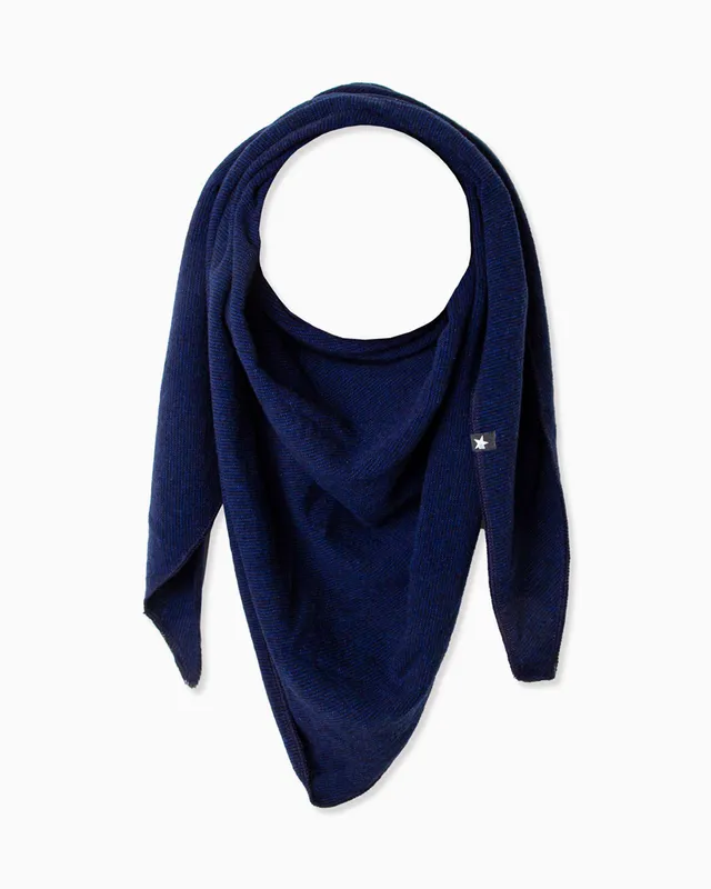 esperando-maya-triangle-schal-navy-lammwolle-zweifarbig image 1