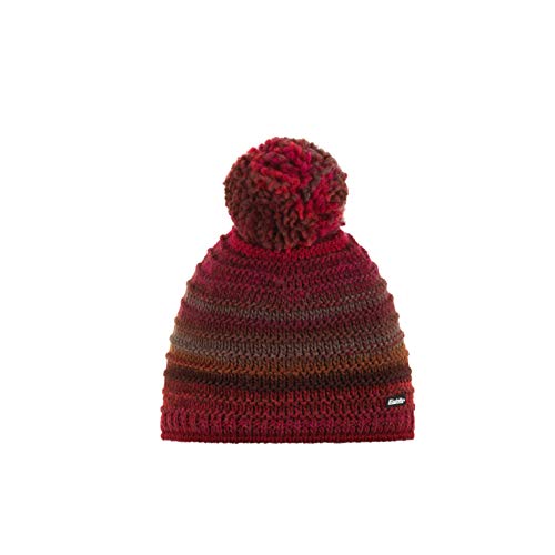 eisb-r-mikata-pompon-strickm-tze-rot-mit-fleece image 4