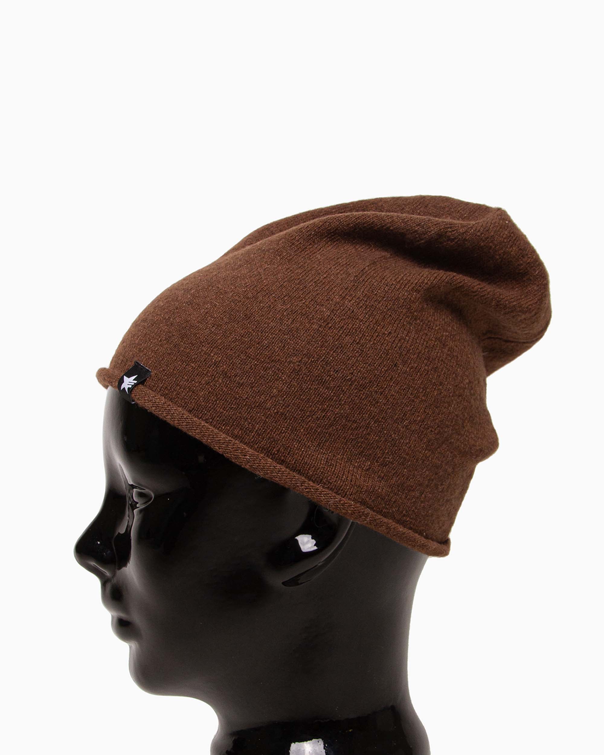 esperando-slap-beanie-dunkelbraun-m-tze-lammwolle image 2