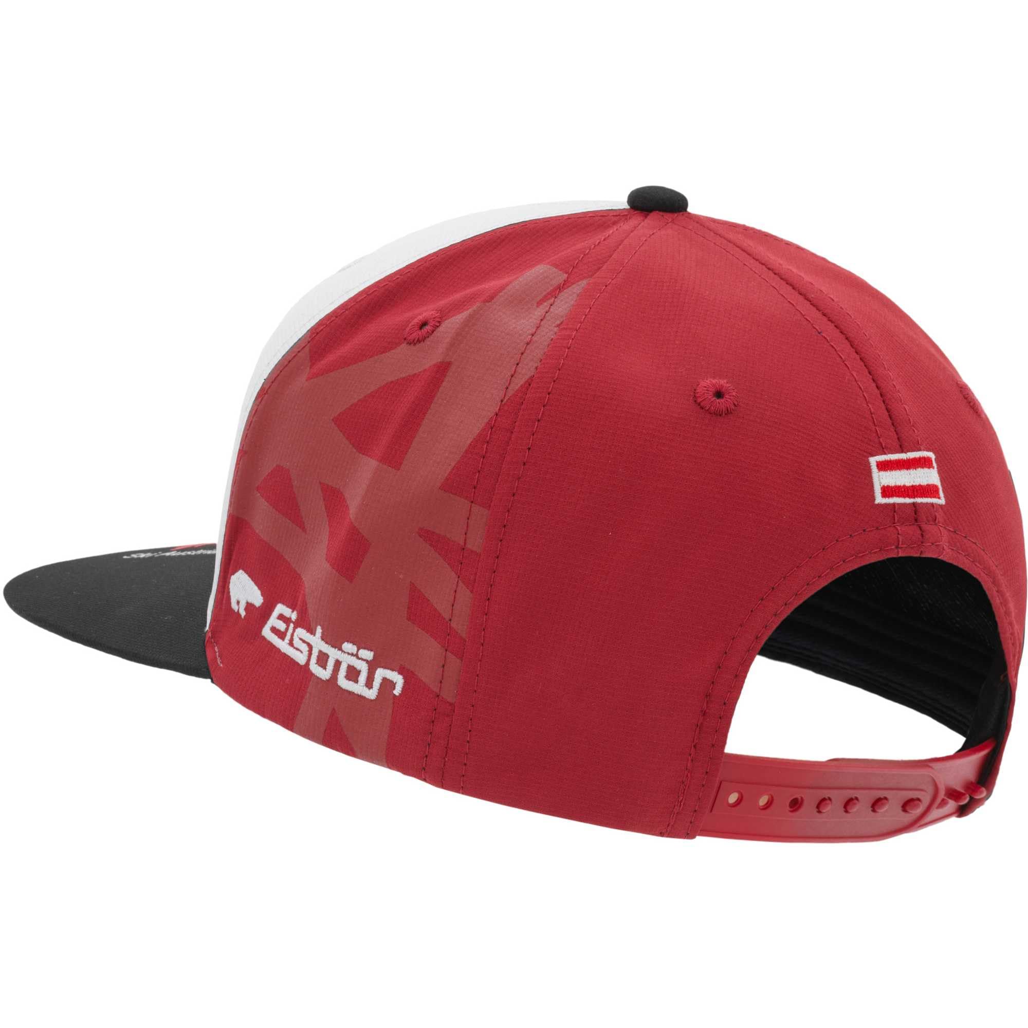 eisb-r-rato-snapback-cap-ska-rot-wei-ski-austria image 3