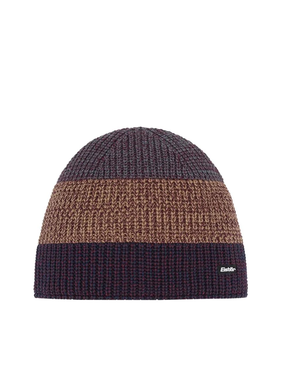 eisb-r-alba-caris-m-tze-merino-gestreift-bommel-rot-unisex image 1