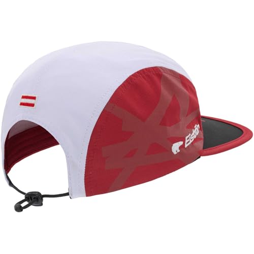 eisb-r-jan-5-panel-cap-ska-wei-schwarz-rot-bungee image 6