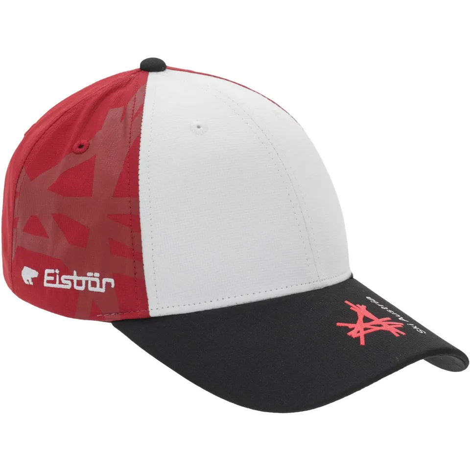 eisb-r-ora-baseball-cap-ska-rot-wei-mit-buckle image 1