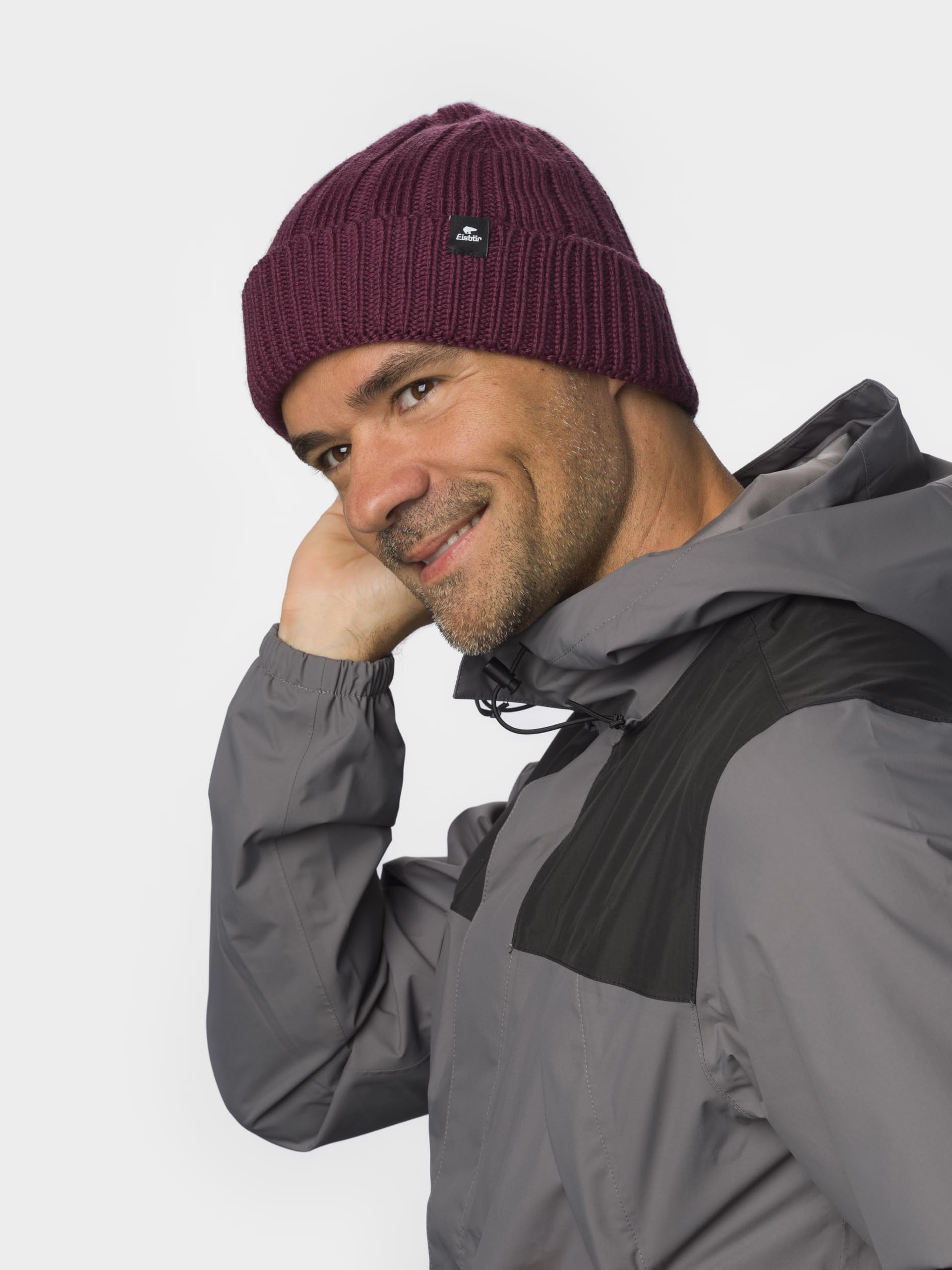 eisb-r-alba-ayo-m-tze-rot-herren-merino-fisherman-beanie image 6
