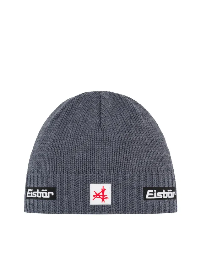 eisb-r-trop-merino-strickm-tze-schwarz-mit-fleece image 1