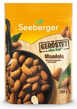 seeberger-n-sse-kerne-mandeln-ger-stet-150g-ohne-salz image 1