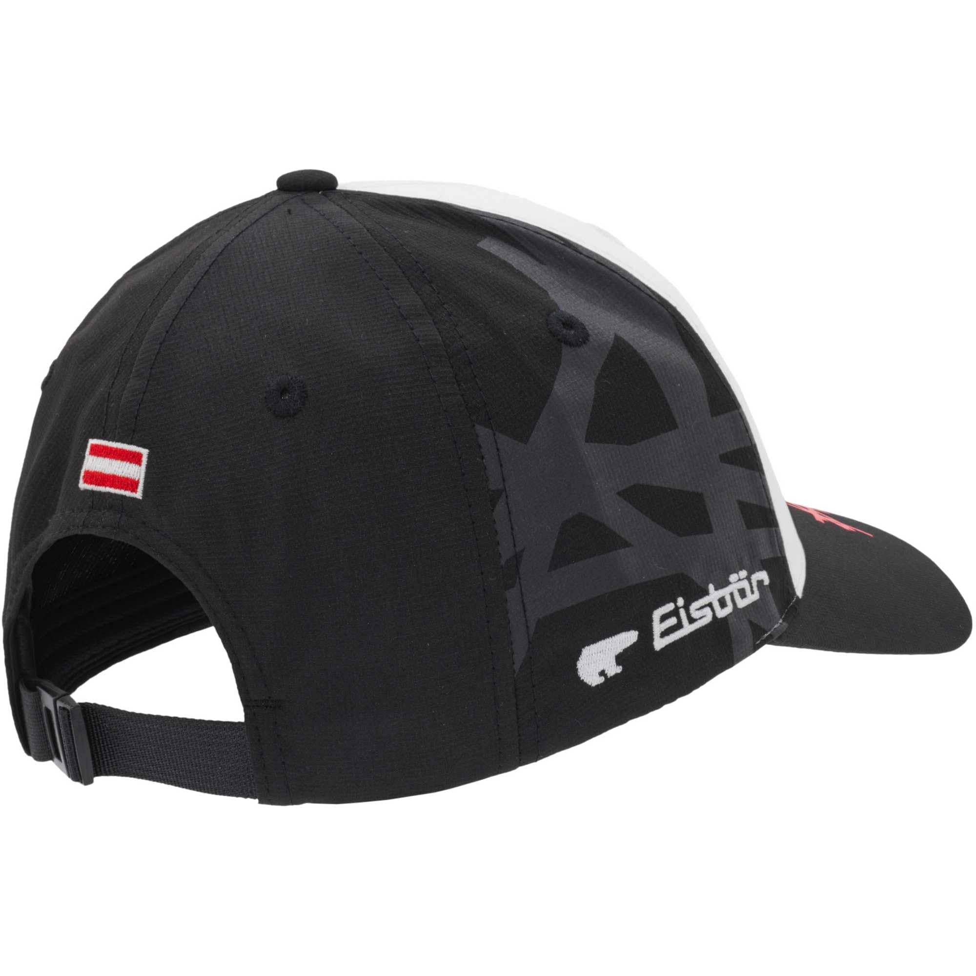eisb-r-vega-ora-cap-ska-baseball-cap-schwarz-wei-polyester image 2