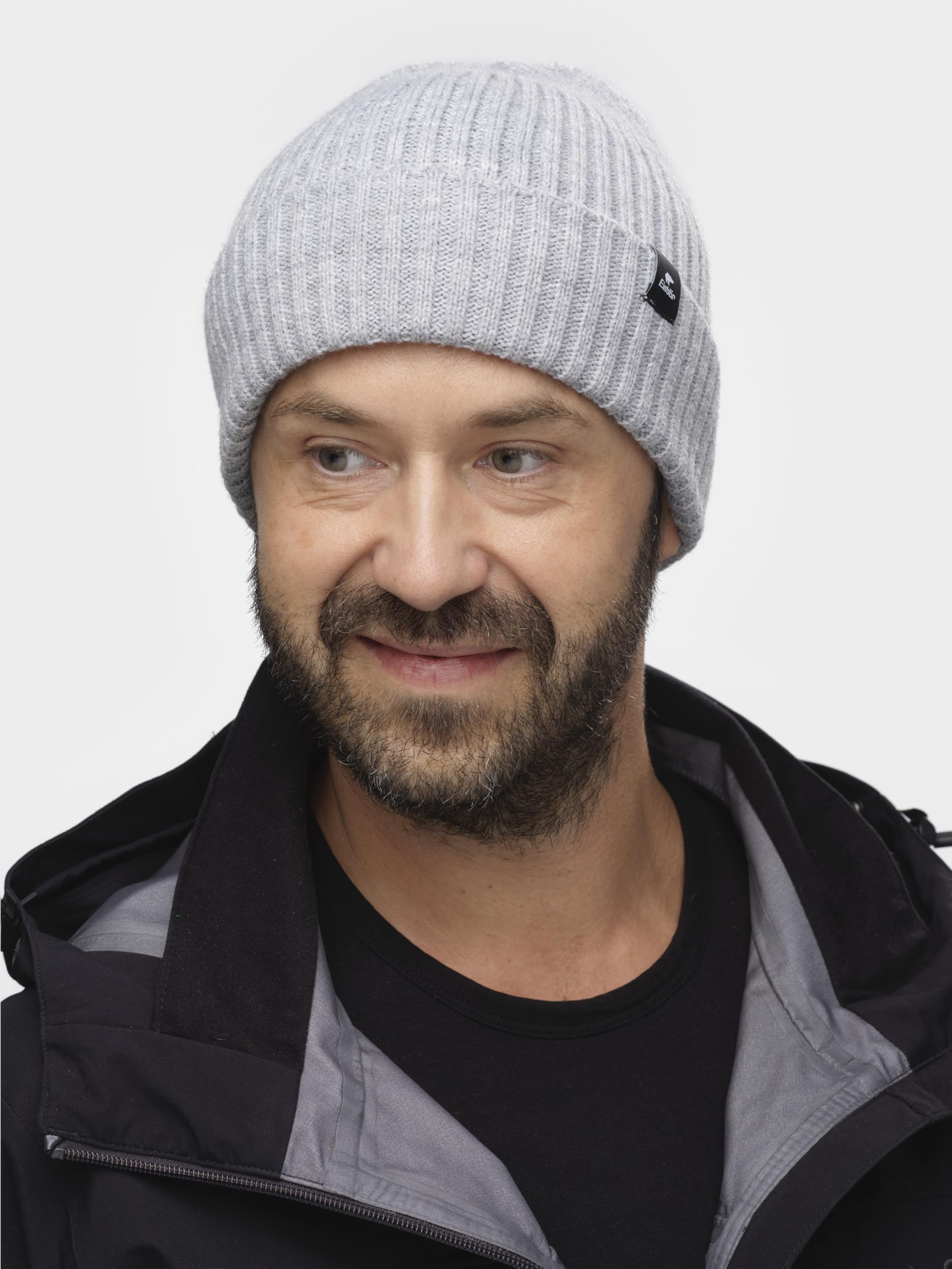 eisb-r-ripp-2-0-grau-beanie-m-tze-mit-umschlag image 5