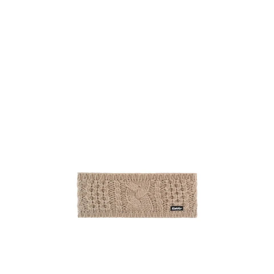 eisb-r-afra-stirnband-beige-merino-zopfmuster-fleece image 1
