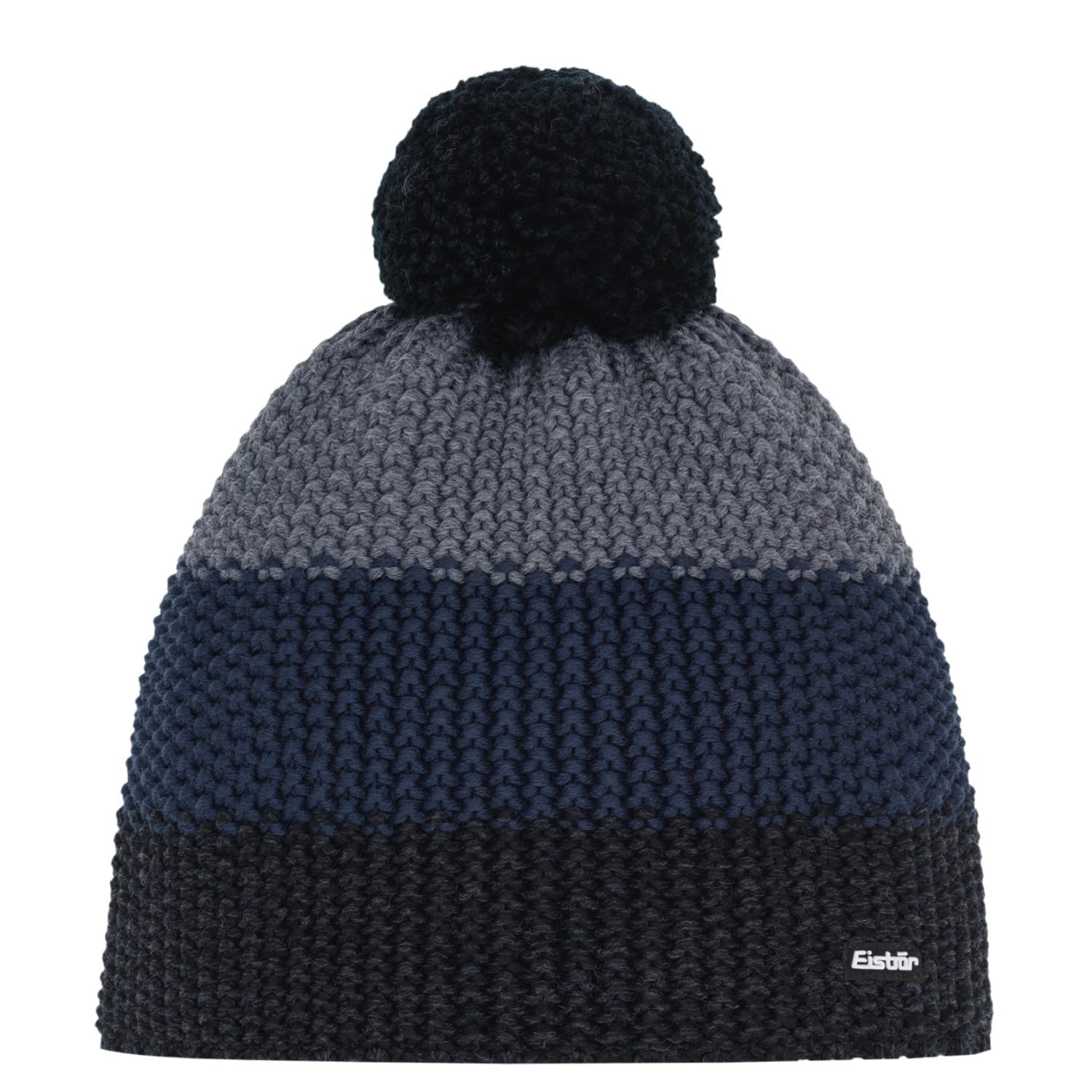 eisb-r-star-m-tze-merino-pompon-orange-blau-schwarz-unisex image 3