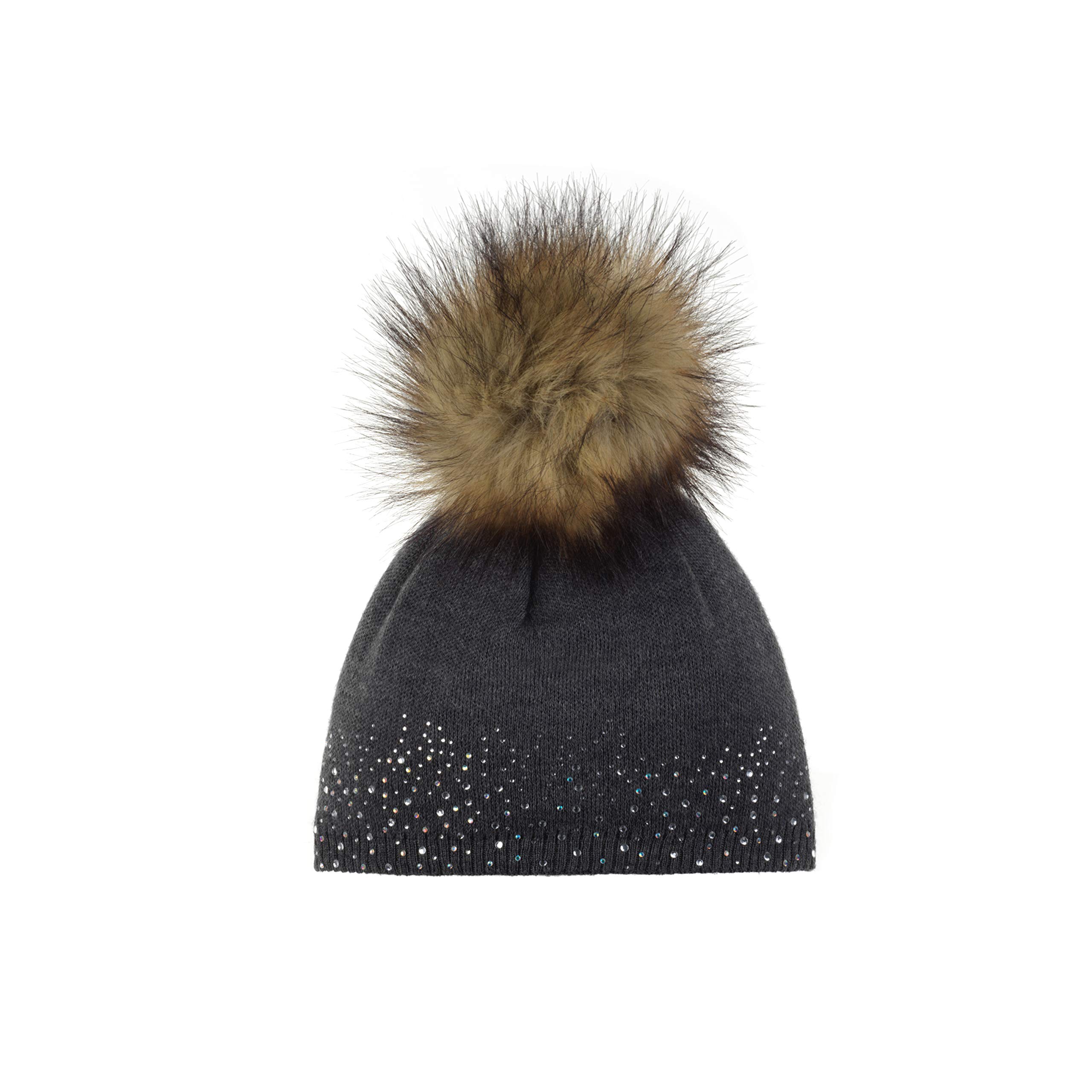 eisb-r-alba-nalin-lux-crystal-bommelm-tze-schwarz-mit-futter image 5