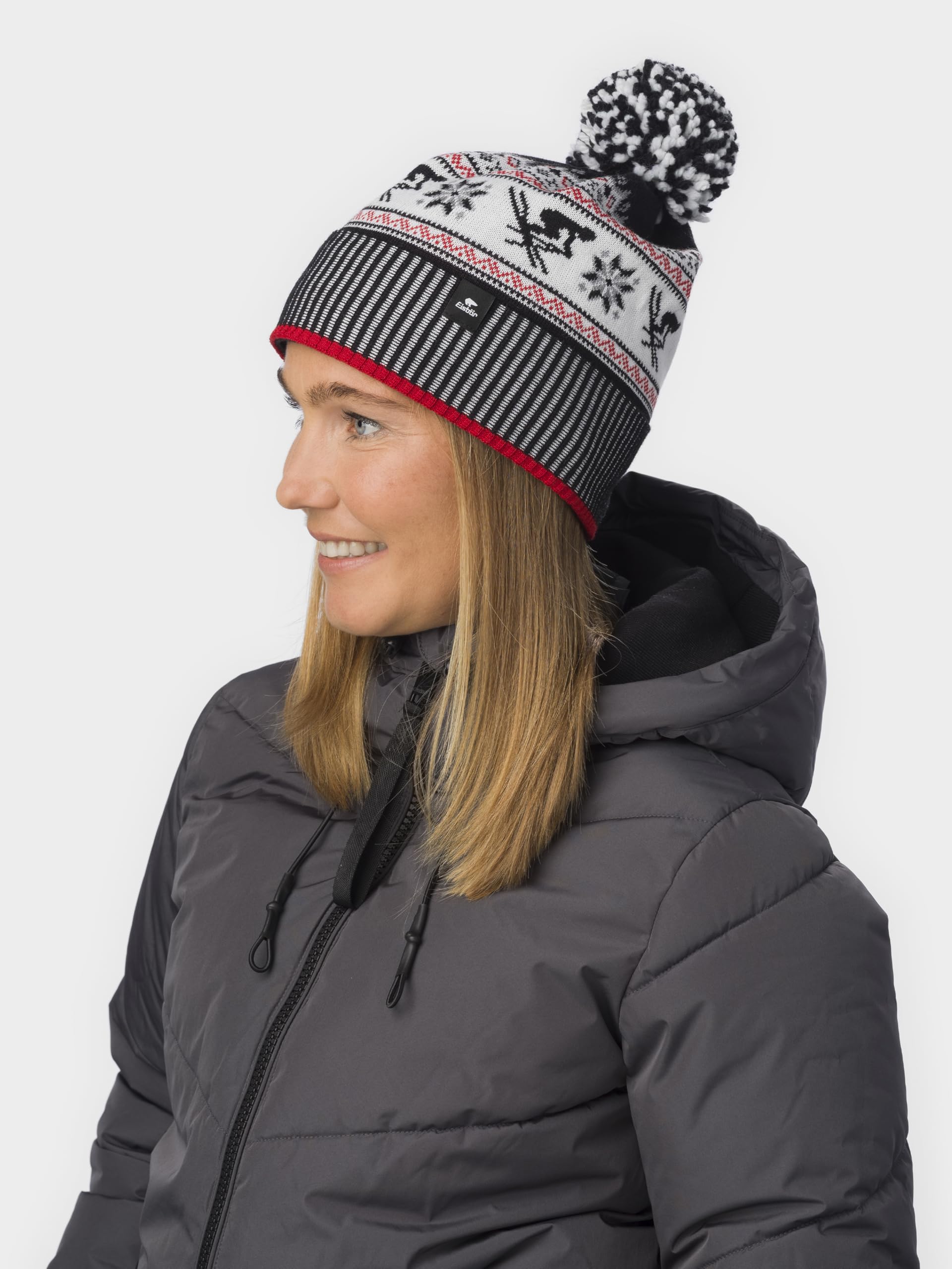 eisb-r-star-pompon-merino-winterm-tze-mit-fleece image 4