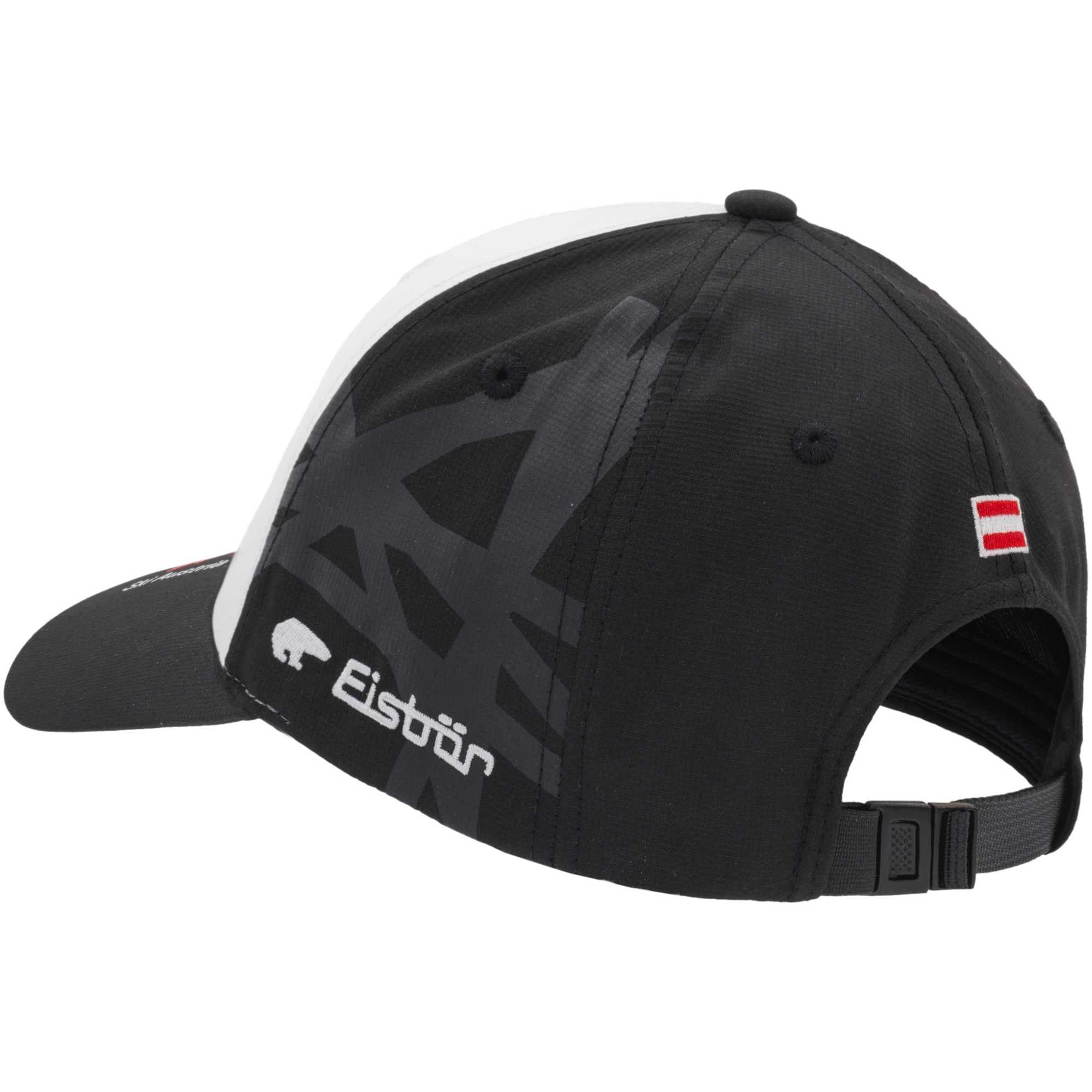 eisb-r-vega-ora-cap-ska-baseball-cap-schwarz-wei-polyester image 3