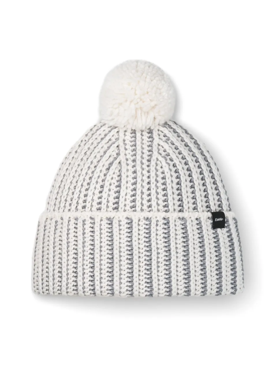 eisb-r-ronda-pompon-m-tze-herren-wei-grau-mit-fleece image 1