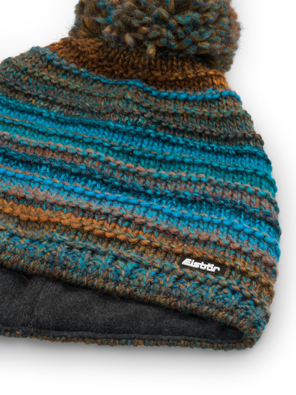 eisb-r-mikata-m-tze-mit-pompon-fleece-futter-unisex-winterm-tze image 2