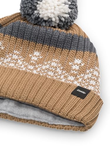 eisb-r-star-norrak-pompon-m-tze-cappuccino-merino-bommelm-tze image 8