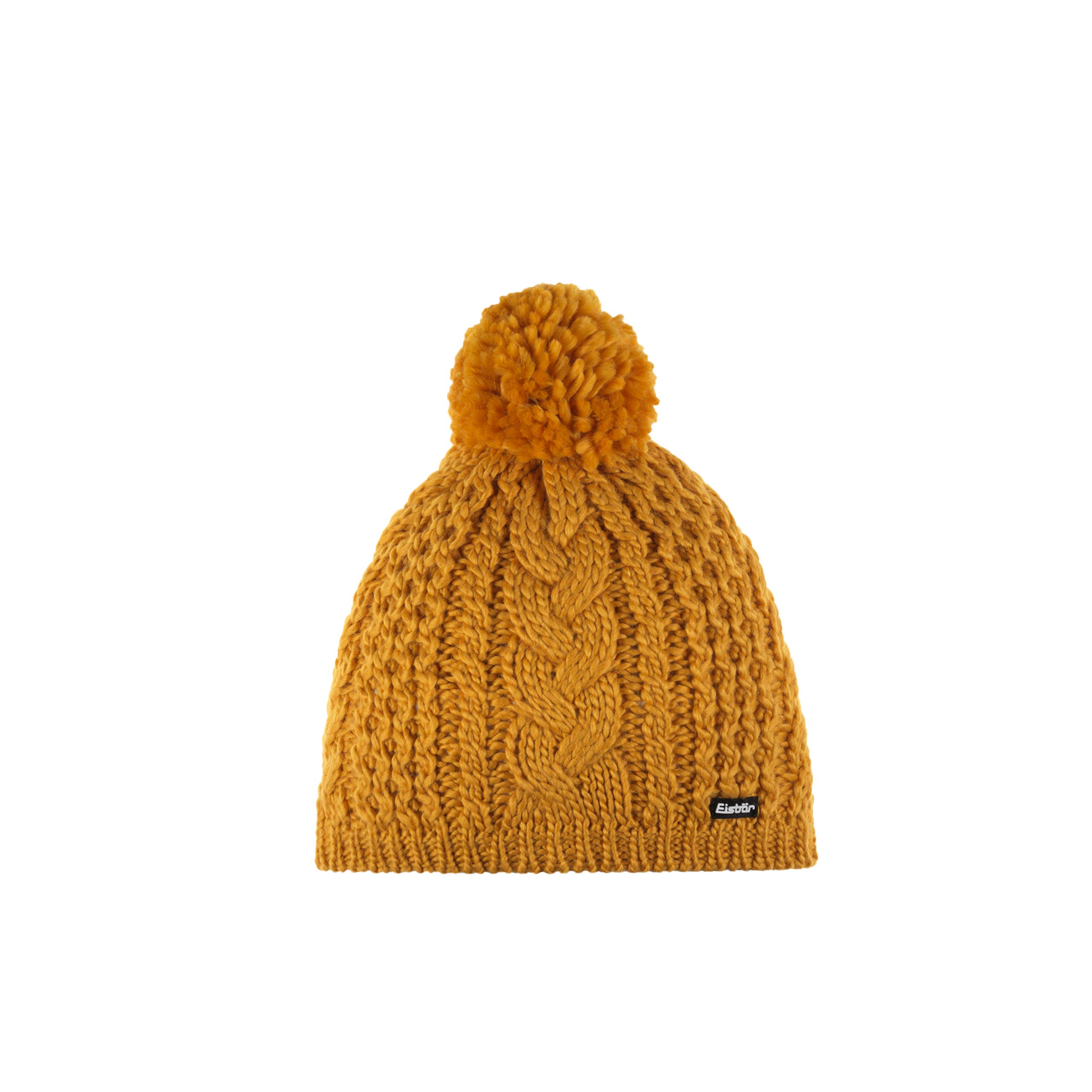 eisb-r-afra-pompon-m-tze-beige-merino-zopfmuster-damen image 3