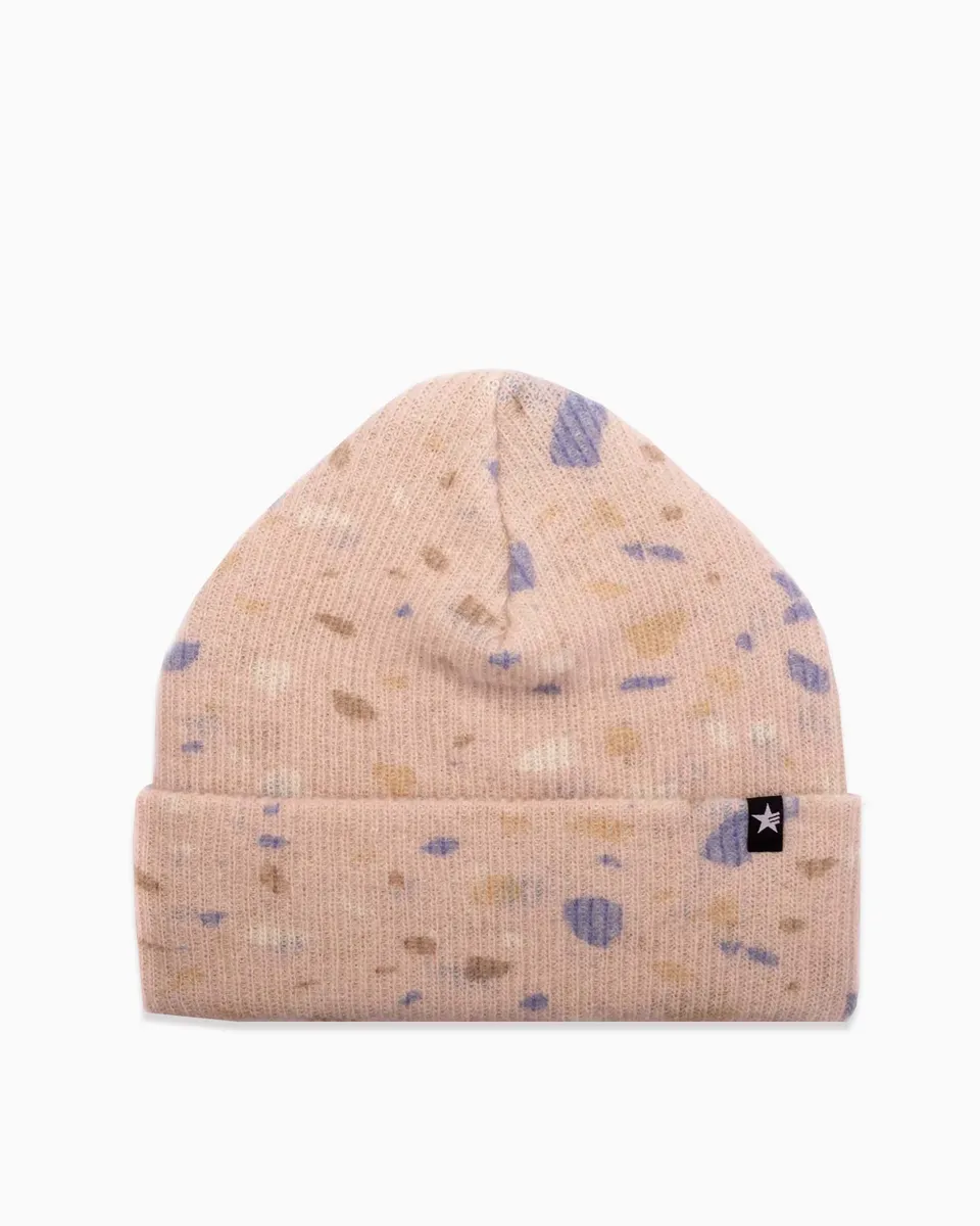 esperando-heron-beanie-terrazo-braun-lammwolle-print image 1