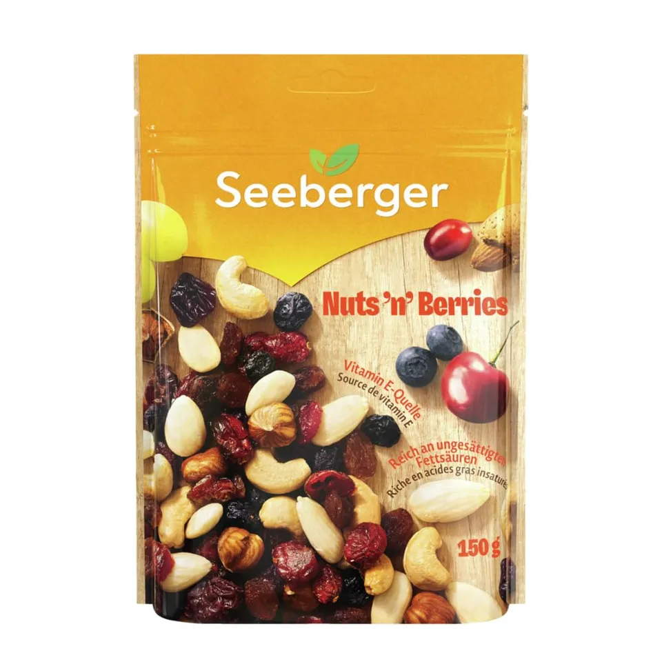 seeberger-mischungen-nuts-n-berries-nussmix-150-g-vegan image 1