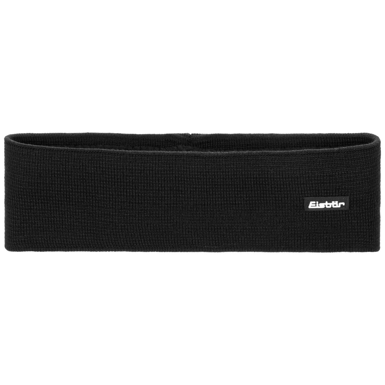 eisb-r-havel-stirnband-schwarz-7-cm-merino-fleece image 1