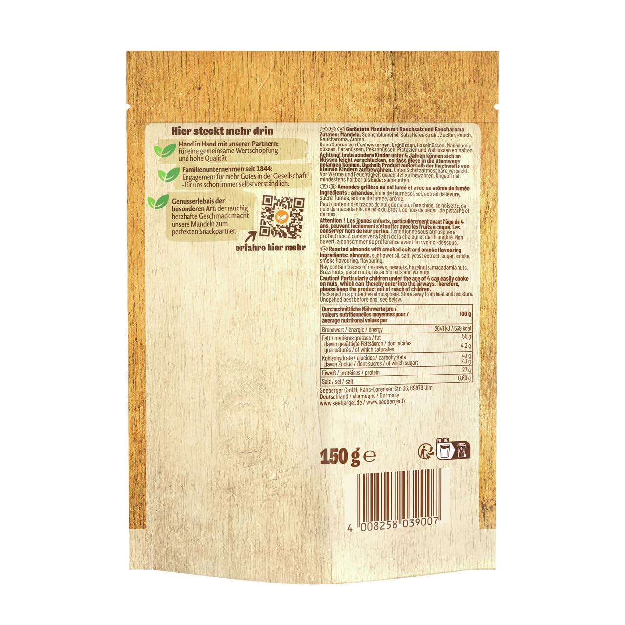seeberger-n-sse-kerne-rauchmandeln-5x150g-bbq-vegan image 2