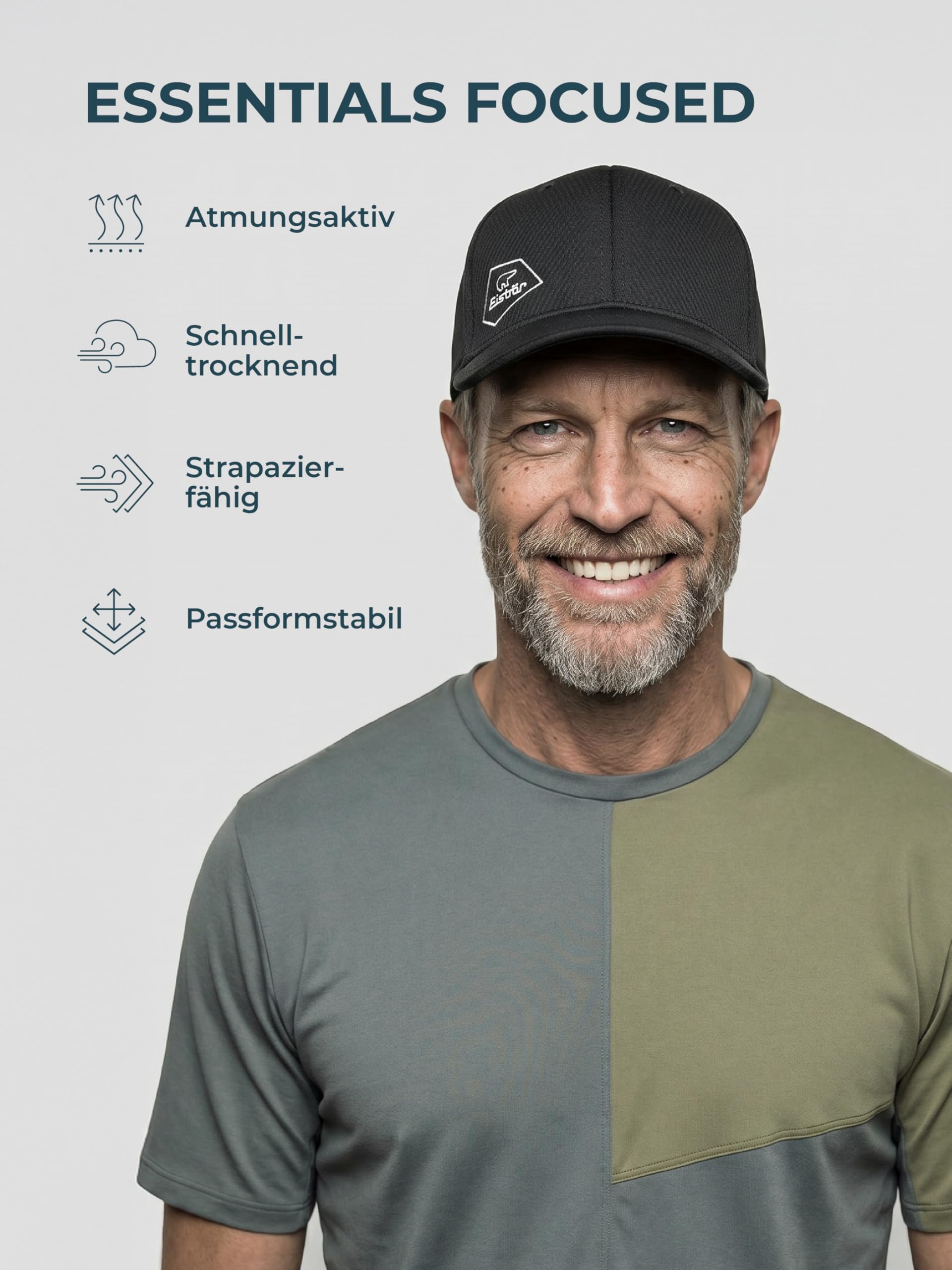eisb-r-vega-cap-schwarz-outdoor-running-kappe image 3
