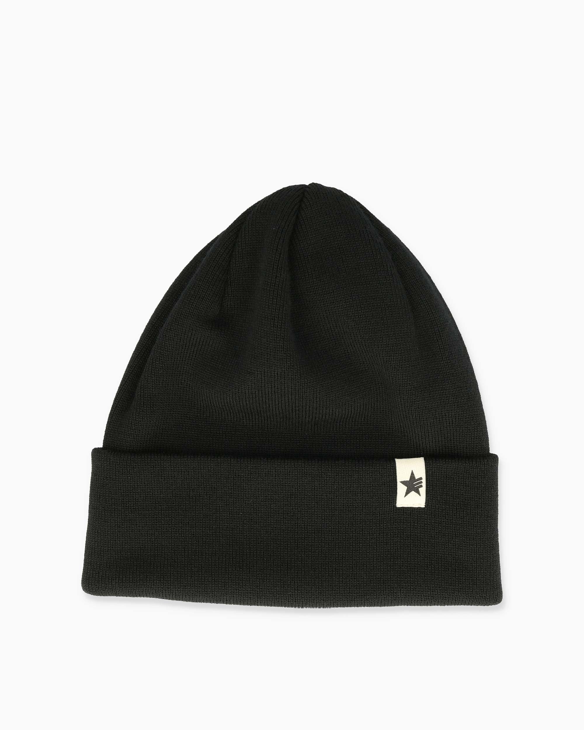 esperando-watt-beanie-schwarz-merinowolle-doppellagig image 1