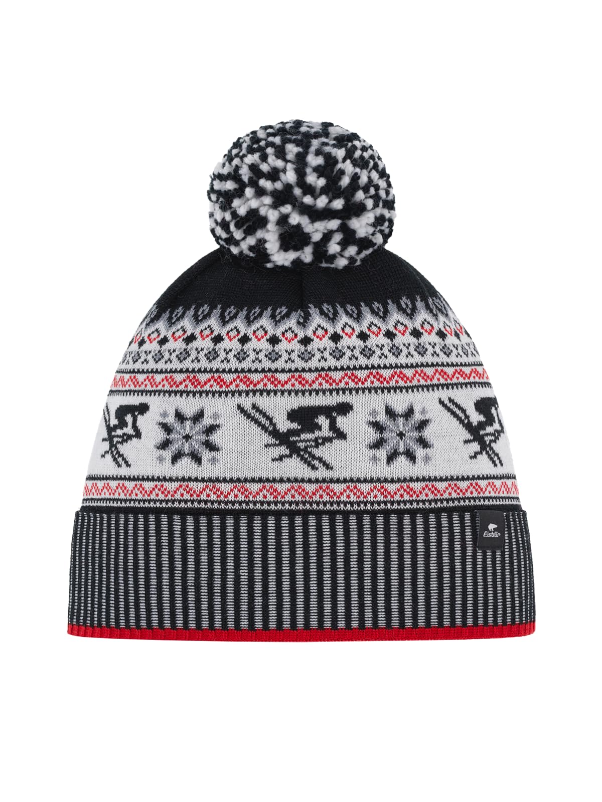 eisb-r-star-pompon-merino-winterm-tze-mit-fleece image 1