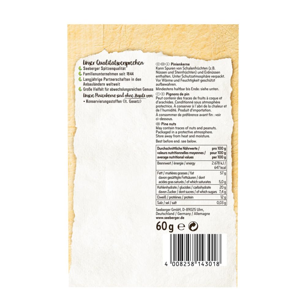 seeberger-n-sse-kerne-pinienkerne-15x60-g-w-rzig-fein-vegan image 2