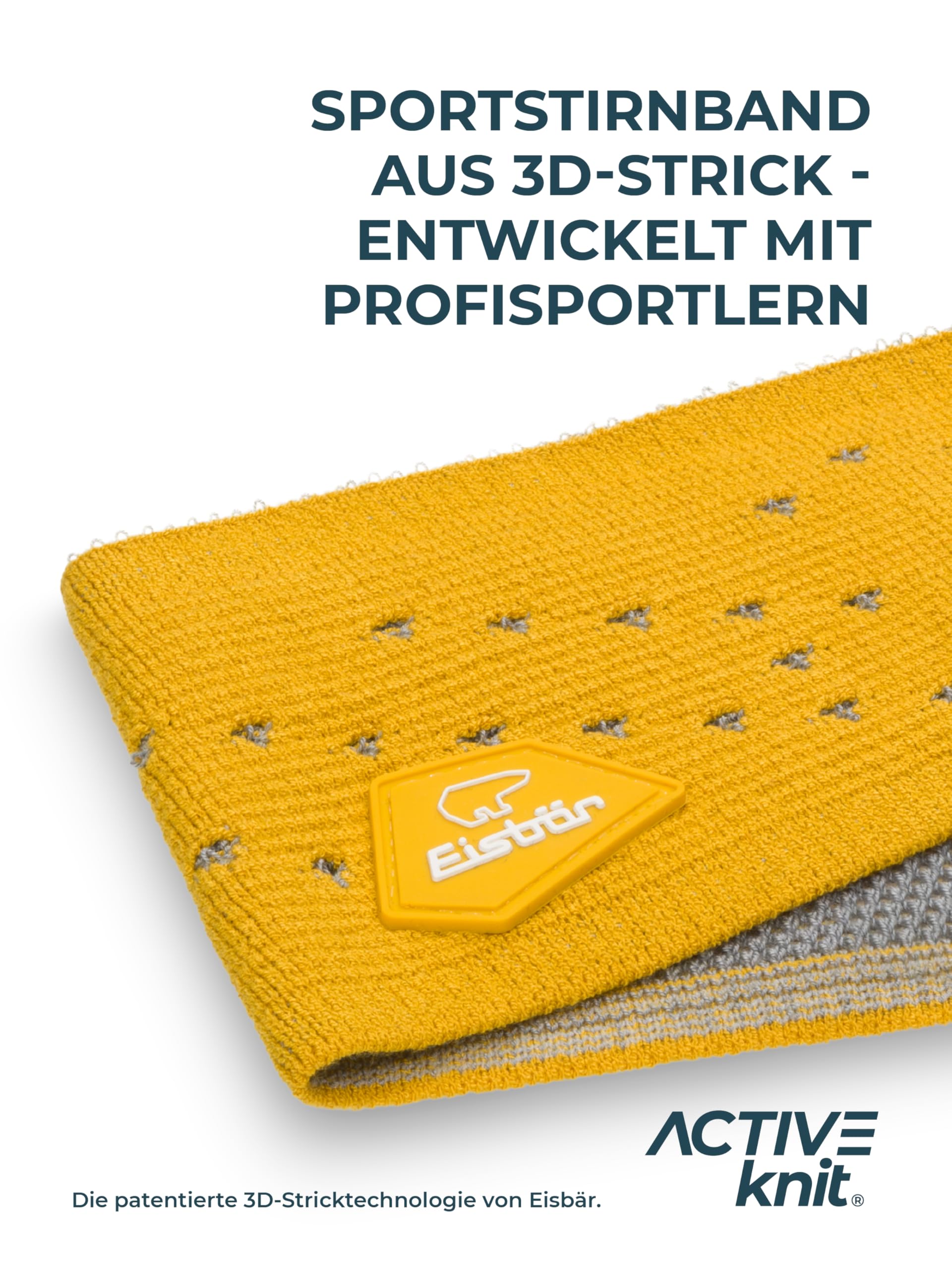 eisb-r-aeka-stirnband-golden-glow-atmungsaktiv image 2