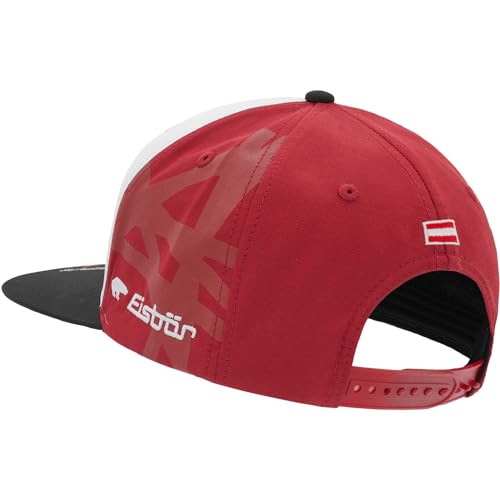 eisb-r-rato-snapback-cap-ska-rot-wei-ski-austria image 7