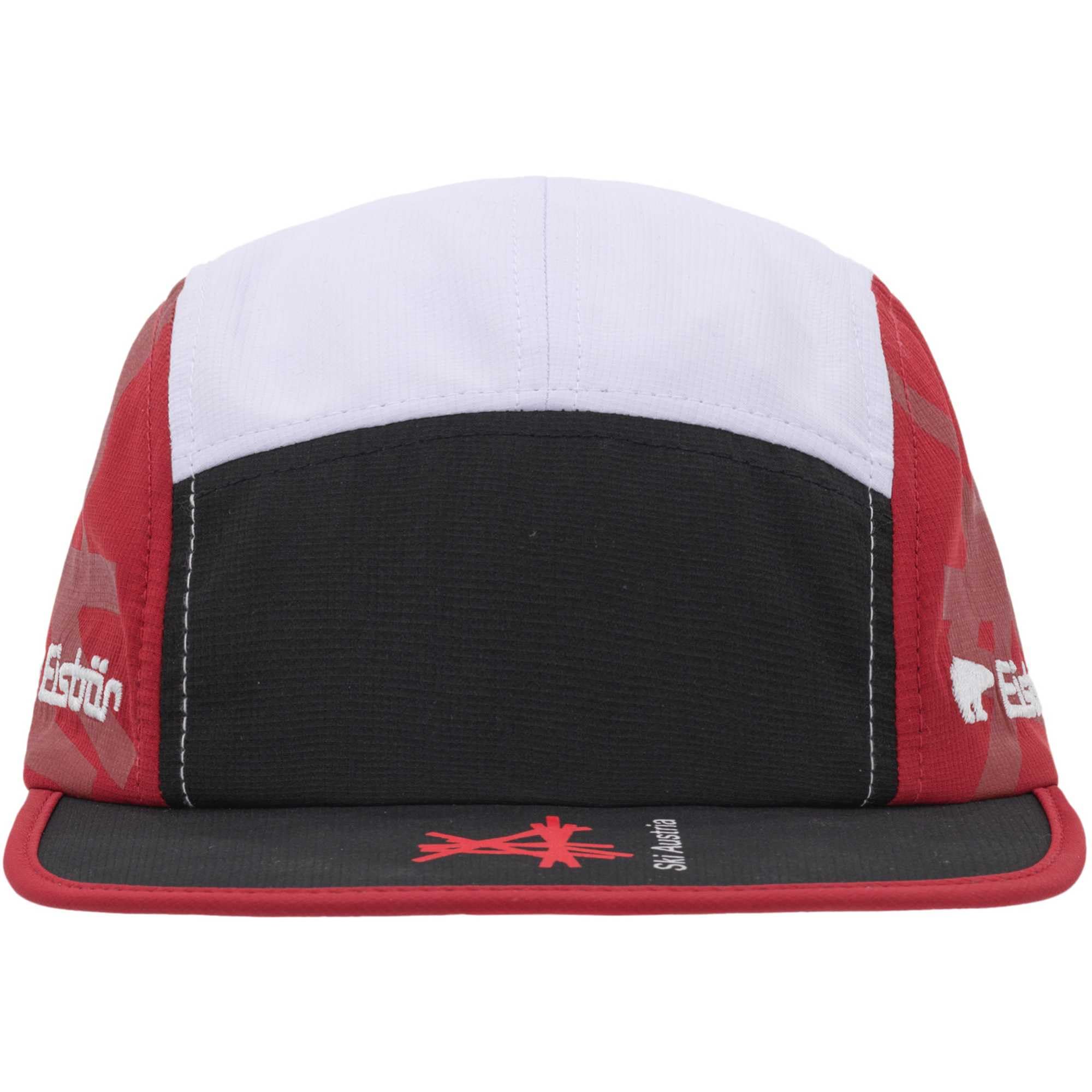 eisb-r-jan-5-panel-cap-ska-wei-schwarz-rot-bungee image 4