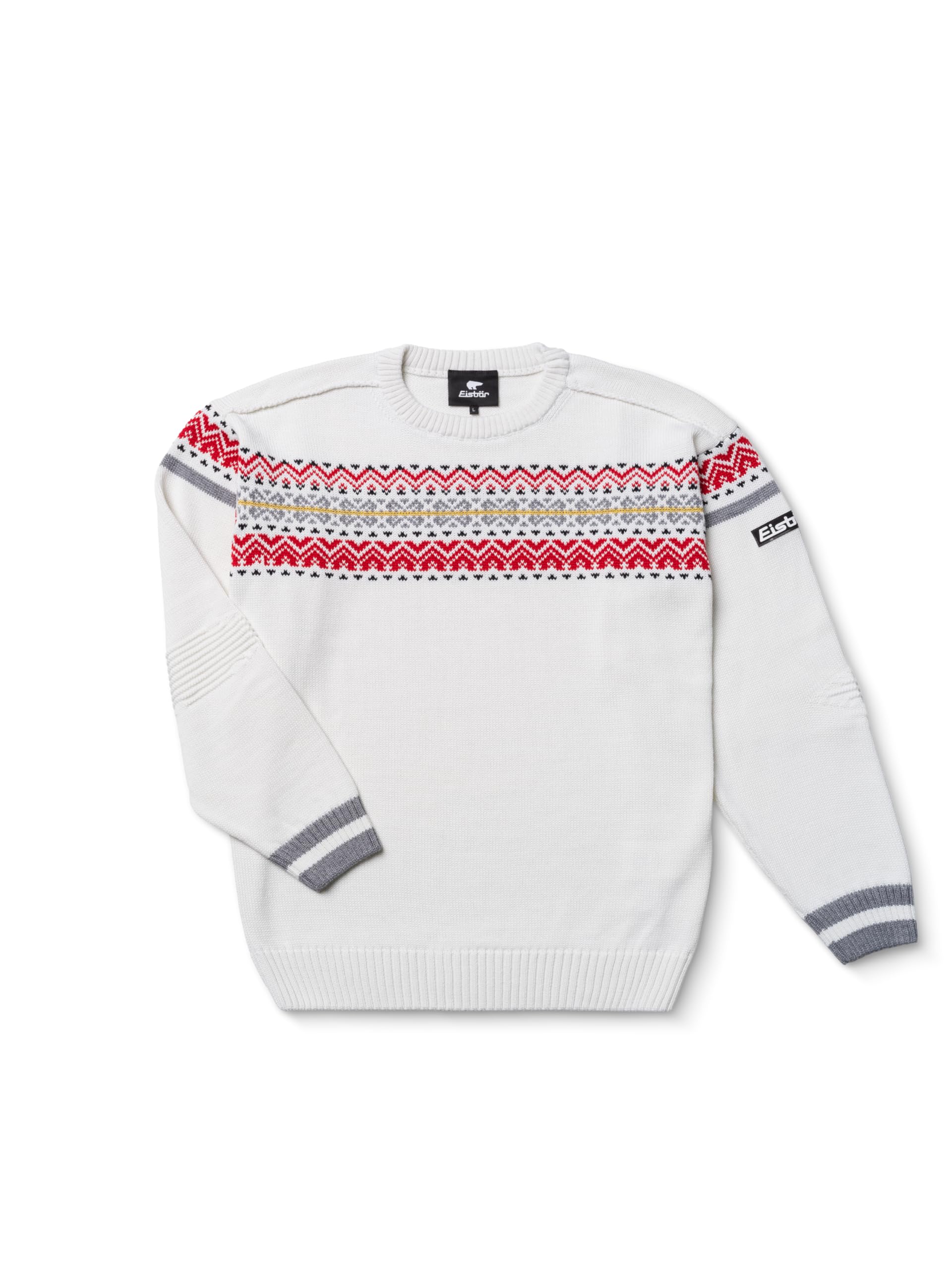 eisb-r-annemarie-kaiser-pullover-wei-merino-herren-norweger image 1