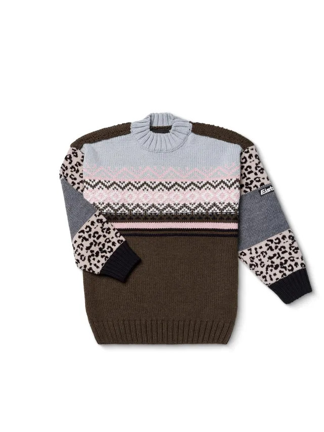 eisb-r-annemarie-norweger-pullover-braun-m-merino-damen image 1