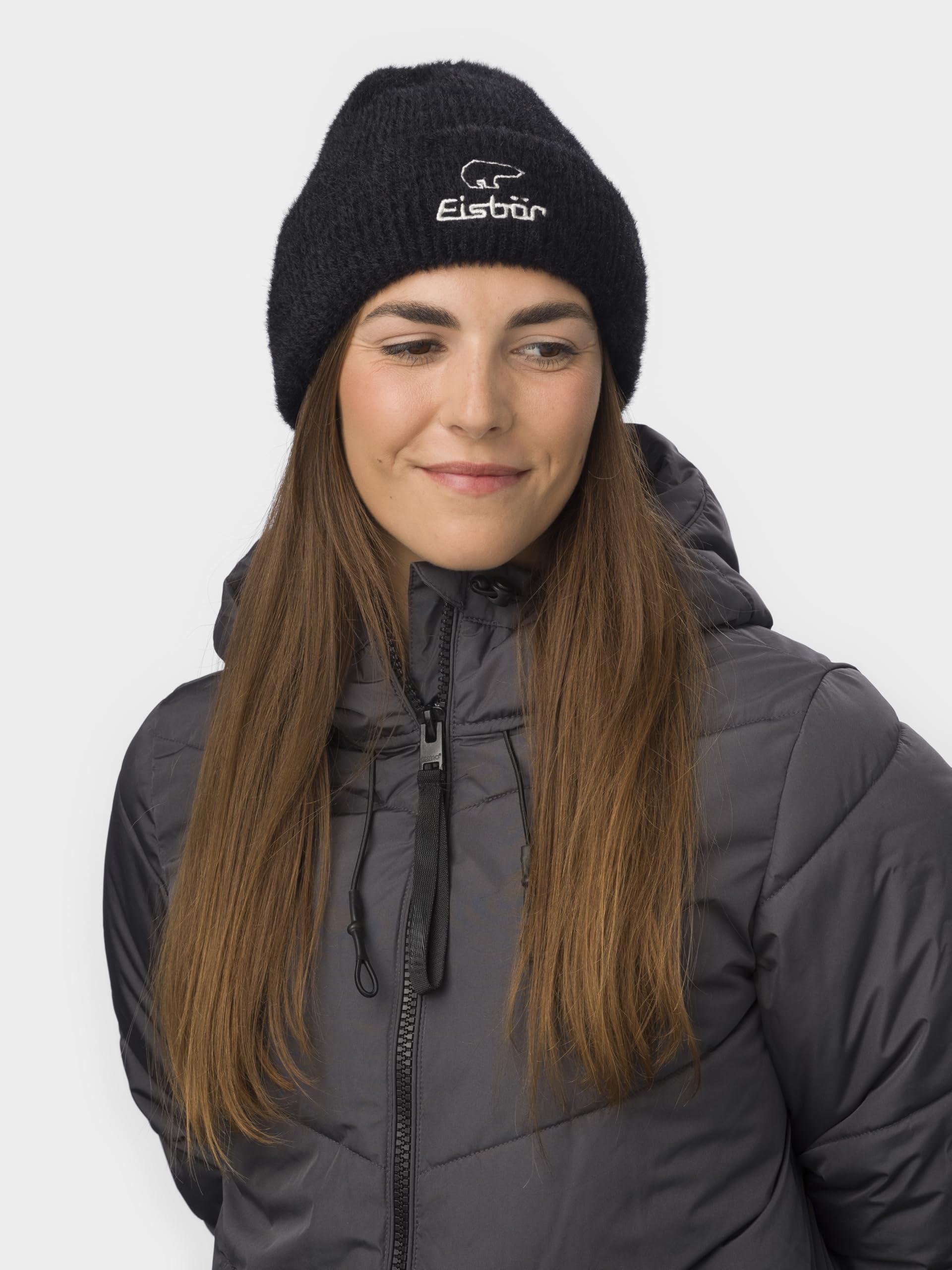 eisb-r-pixie-mana-beanie-schwarz-teddyfutter-umschlag image 3