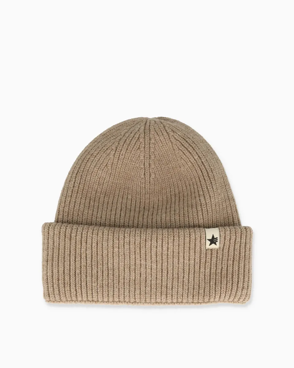 esperando-koog-beanie-m-tze-beige-merinowolle image 1