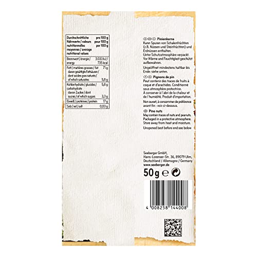 seeberger-n-sse-kerne-milde-pinienkerne-50g-vegan image 7