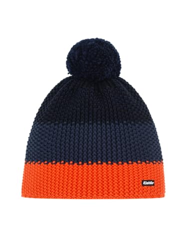 eisb-r-star-m-tze-merino-pompon-orange-blau-schwarz-unisex image 8