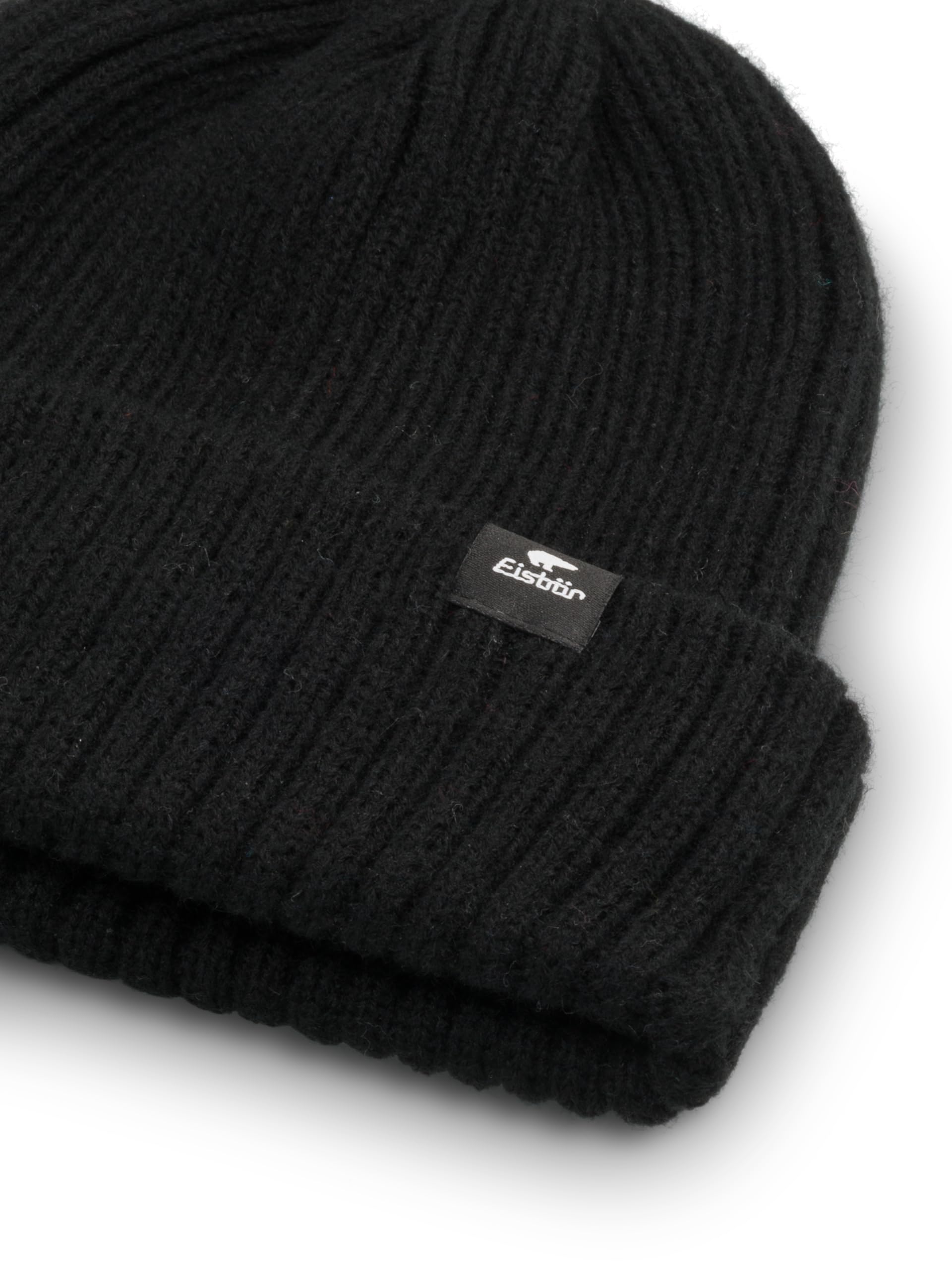 eisb-r-pixie-ripp-2-0-m-tze-schwarz-d-nn-gestrickt image 2
