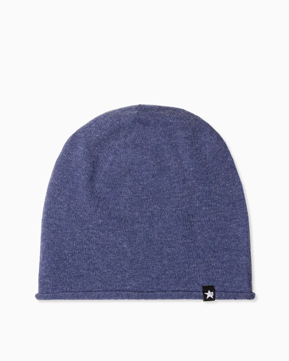 esperando-slap-beanie-blau-lammwolle image 1