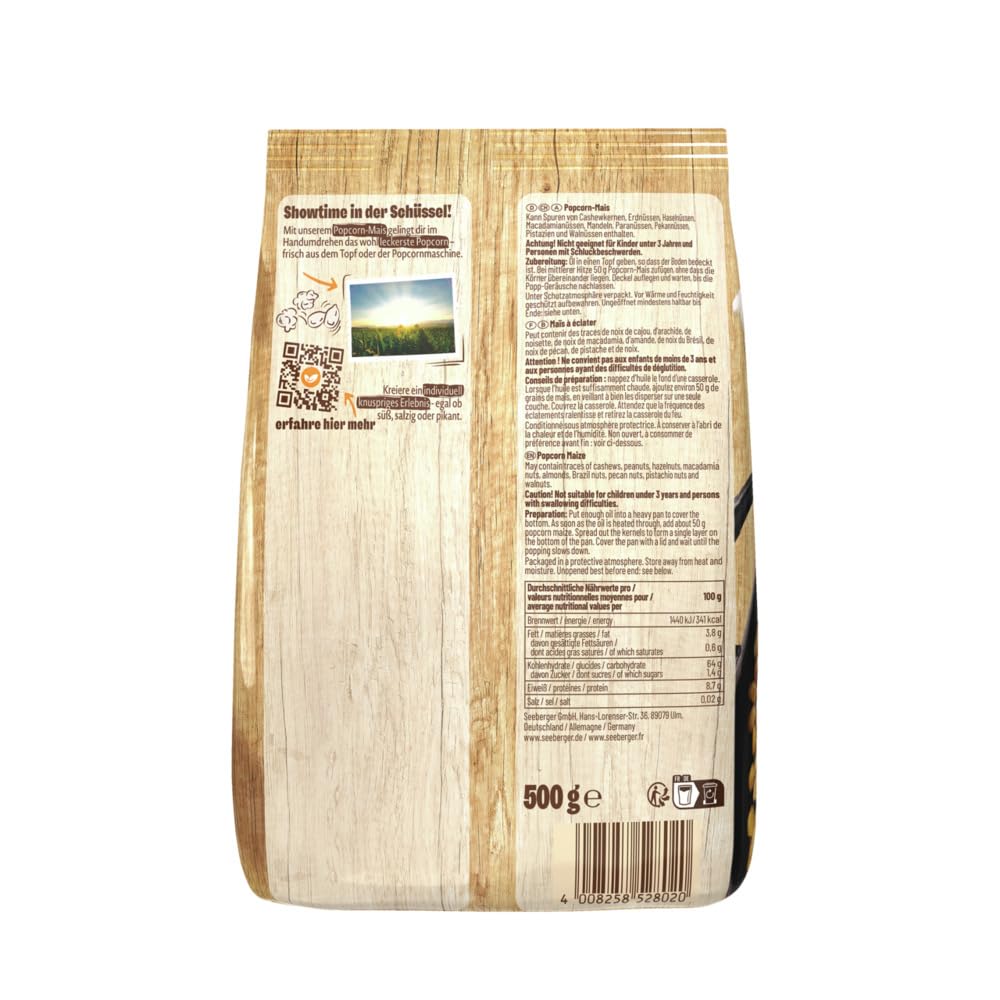 seeberger-popcorn-mais-butterfly-10x500g-vegan-vorrat image 2
