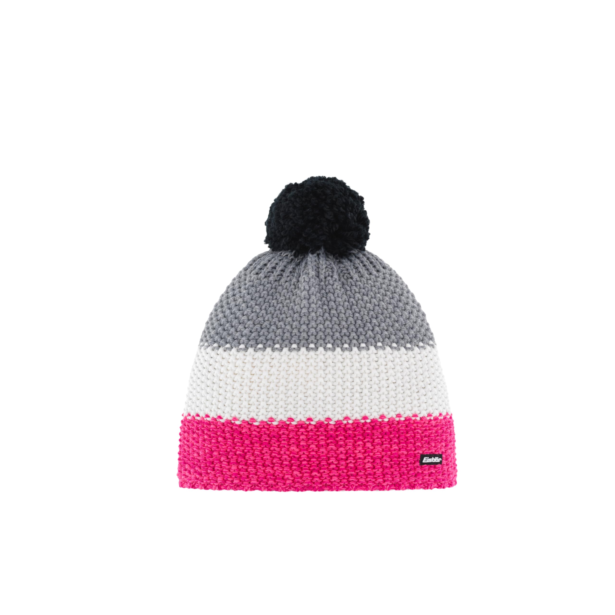 eisb-r-star-pompon-m-tze-grobstrick-blockstreifen image 7