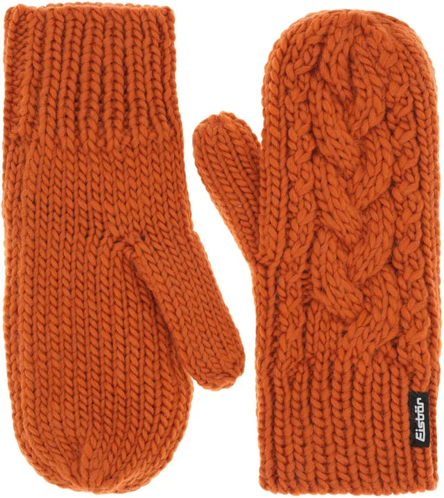 eisb-r-afra-mittens-f-ustlinge-burned-orange image 1
