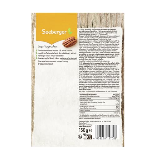 seeberger-schoko-mix-snack-mischung-150-g-mit-schokolade image 6